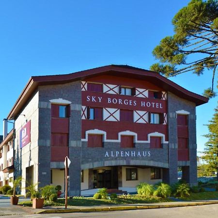 Apart-Hotel Em Gramado, Padrao 4 Estrelas, No Centro Экстерьер фото