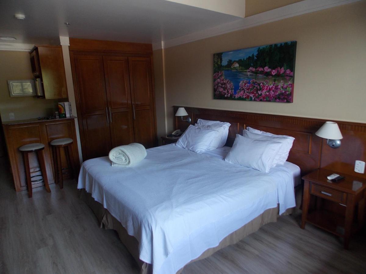 Apart-Hotel Em Gramado, Padrao 4 Estrelas, No Centro Экстерьер фото