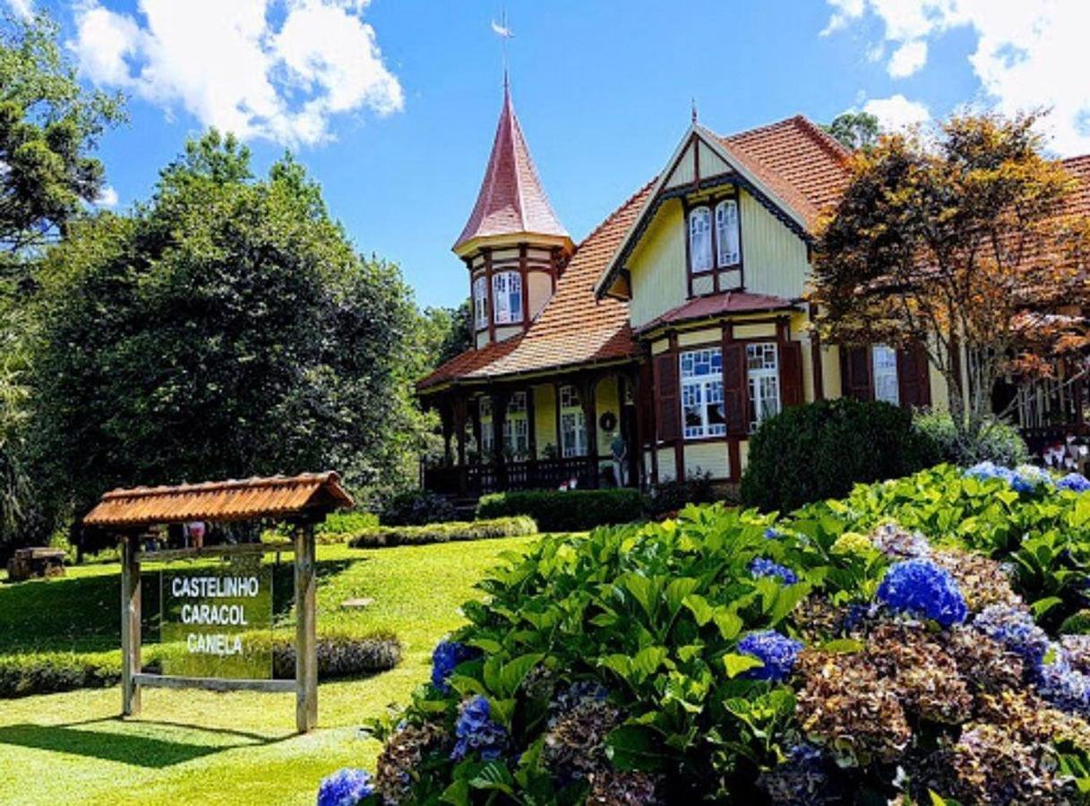Apart-Hotel Em Gramado, Padrao 4 Estrelas, No Centro Экстерьер фото