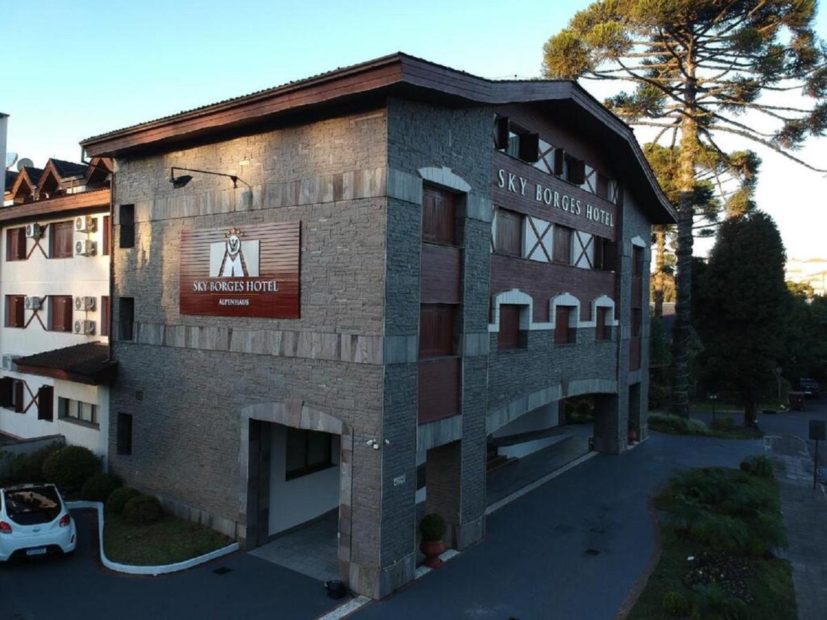 Apart-Hotel Em Gramado, Padrao 4 Estrelas, No Centro Экстерьер фото