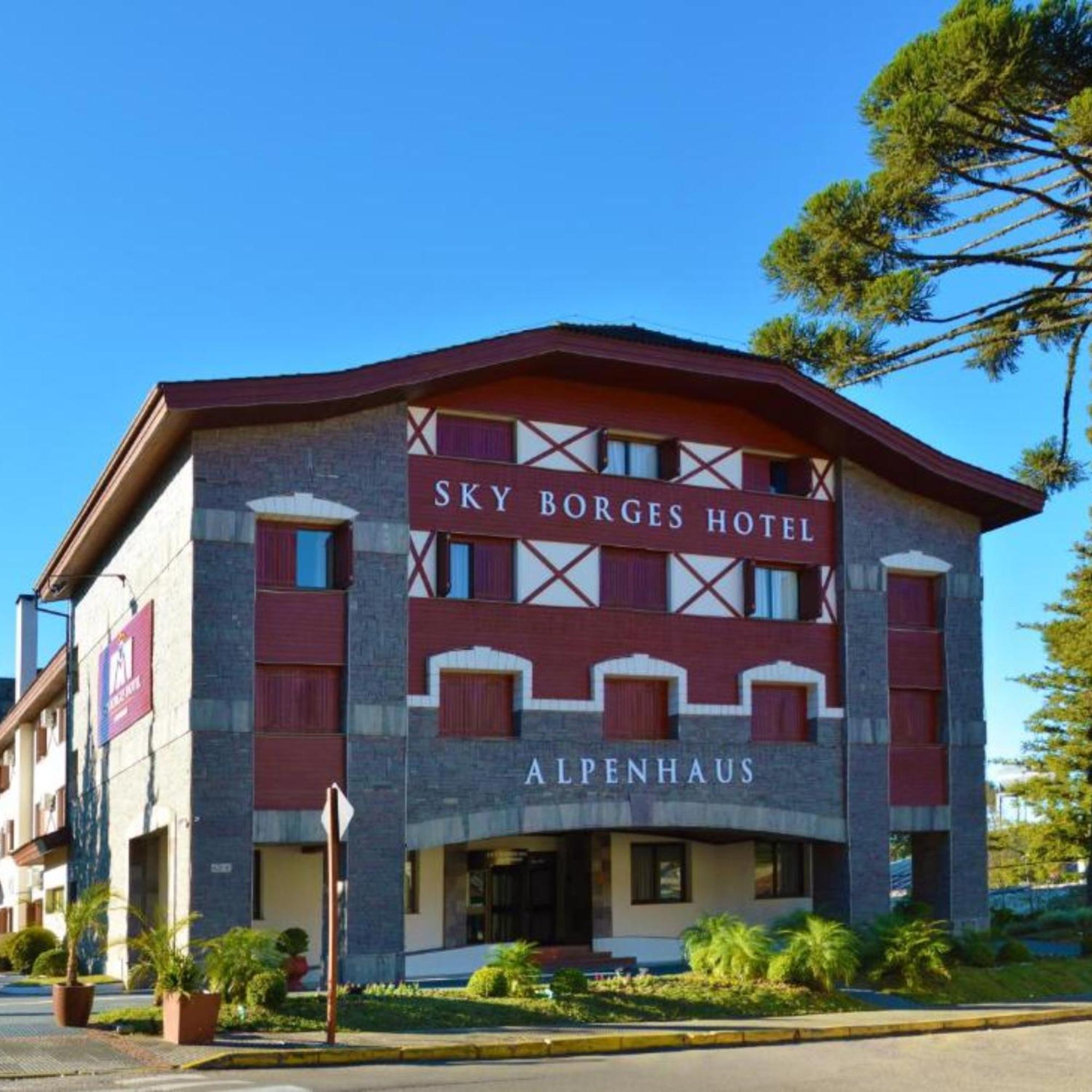 Apart-Hotel Em Gramado, Padrao 4 Estrelas, No Centro Экстерьер фото